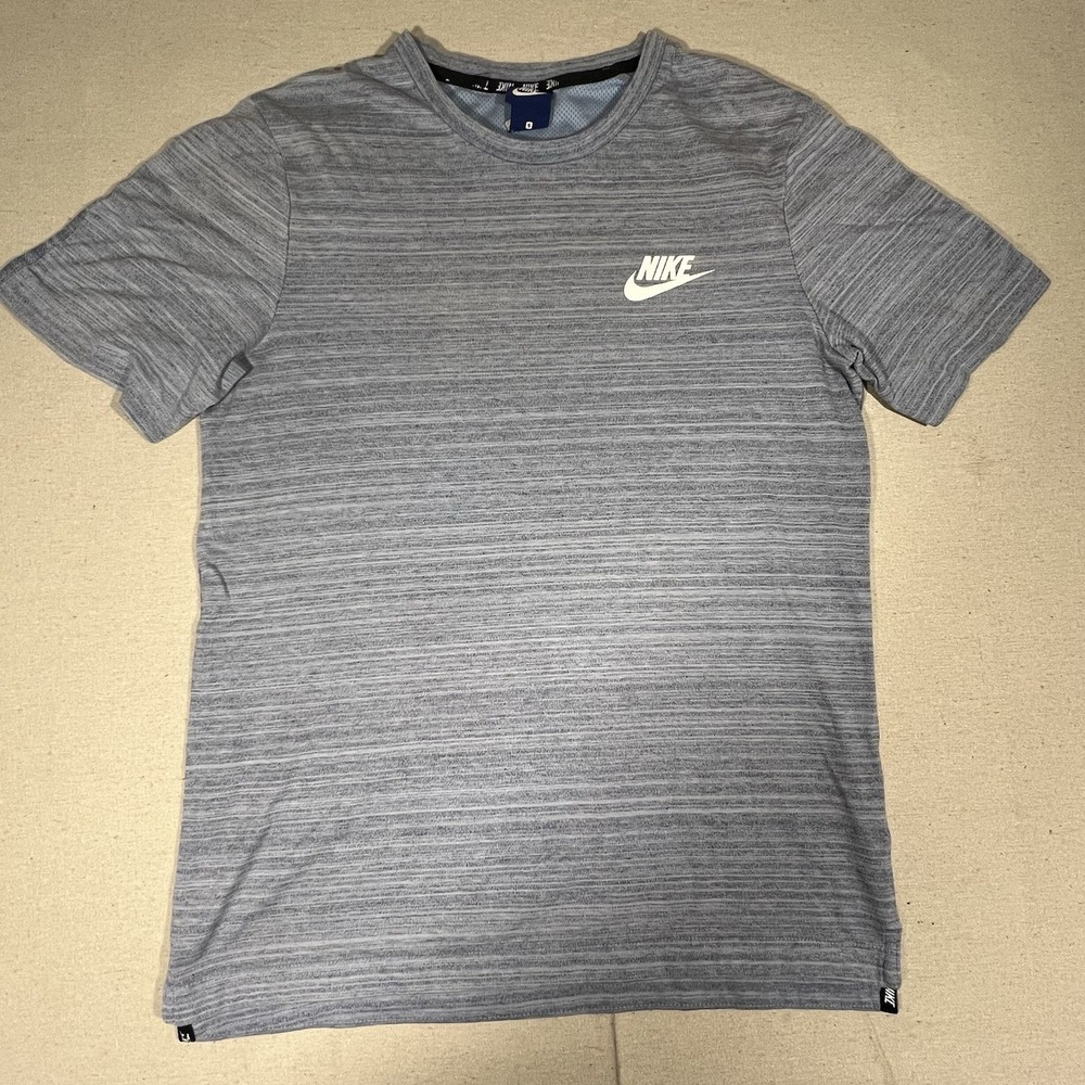 Vintage Nike Men's S Blue Running Work Out T-Shirt‎ Gym Training Blue Tag - Picture 2 of 9